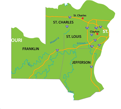 Areas Served in St. Louis MO by Blue Chip Pest Services